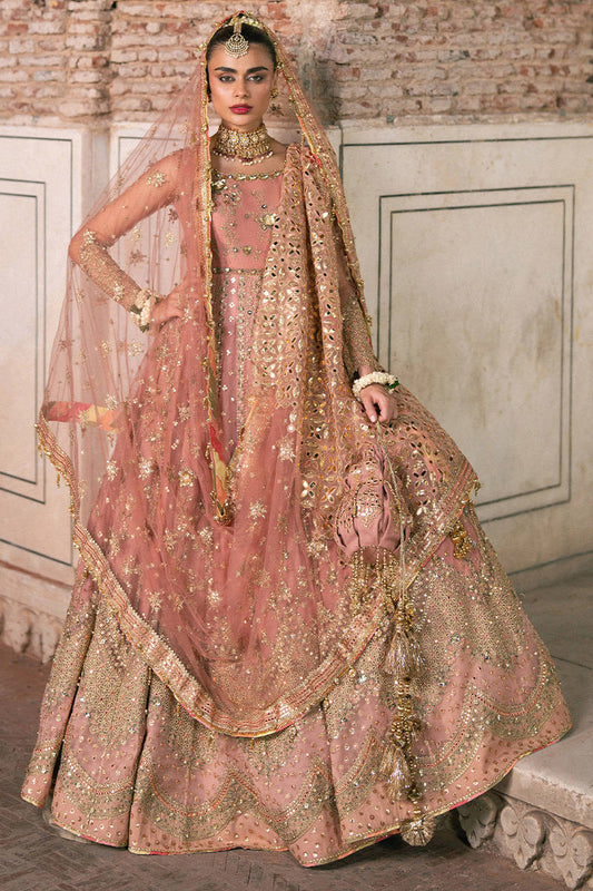 MNR Khushboo Style — Mairaz Pink Long Frock