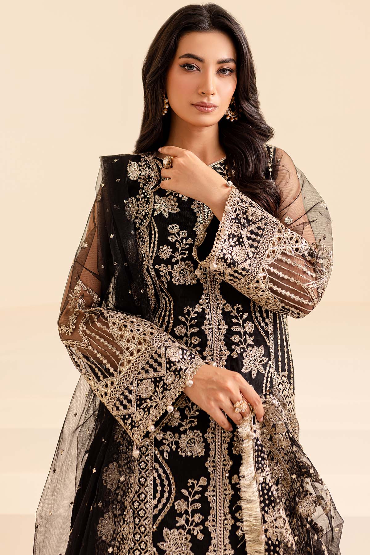 Farasha Coral Charm Style — Mairaz Three-Piece Suit