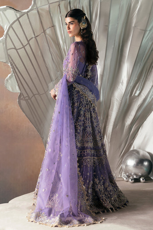 Afrozeh Eloah Style — Mairaz Lilac Long Frock