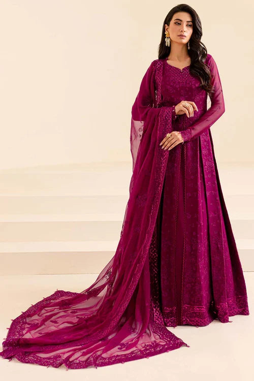Farasha Mystic Mauve Style — Mairaz Three-Piece Suit