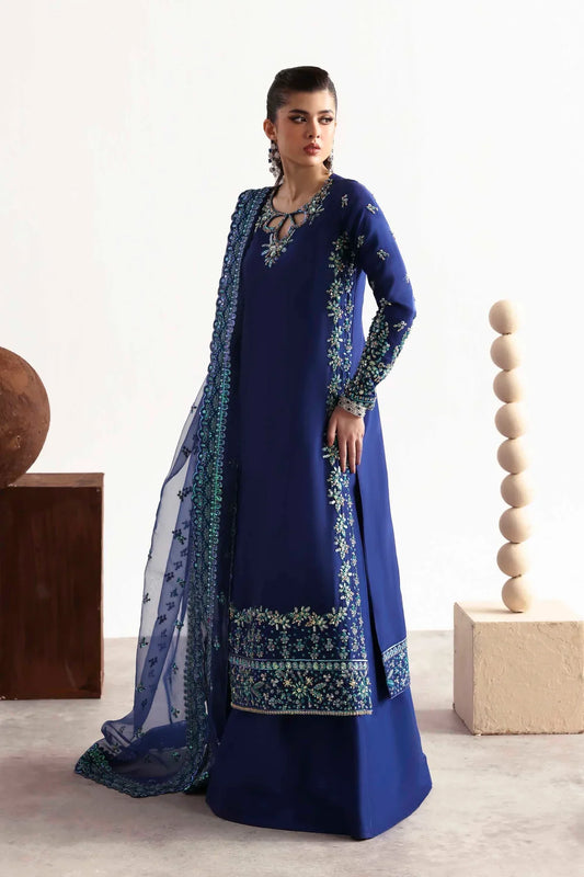 Akbar Aslam Sapphire Style — Mairaz Three-Piece Suit