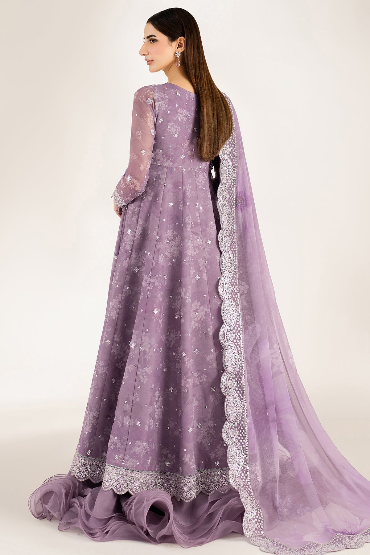 Farasha Violet Dreams Style — Mairaz Three-Piece Suit