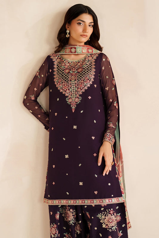 Farasha Rosette Glow Style — Mairaz Three-Piece Suit