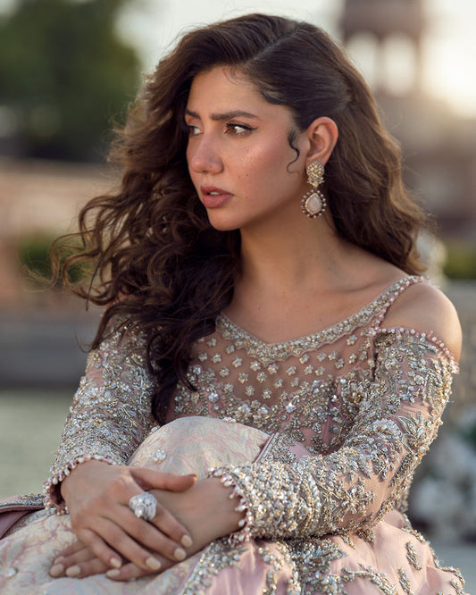 Faiza Saqlain Aysana close-up of embroidered bodice and sleeves