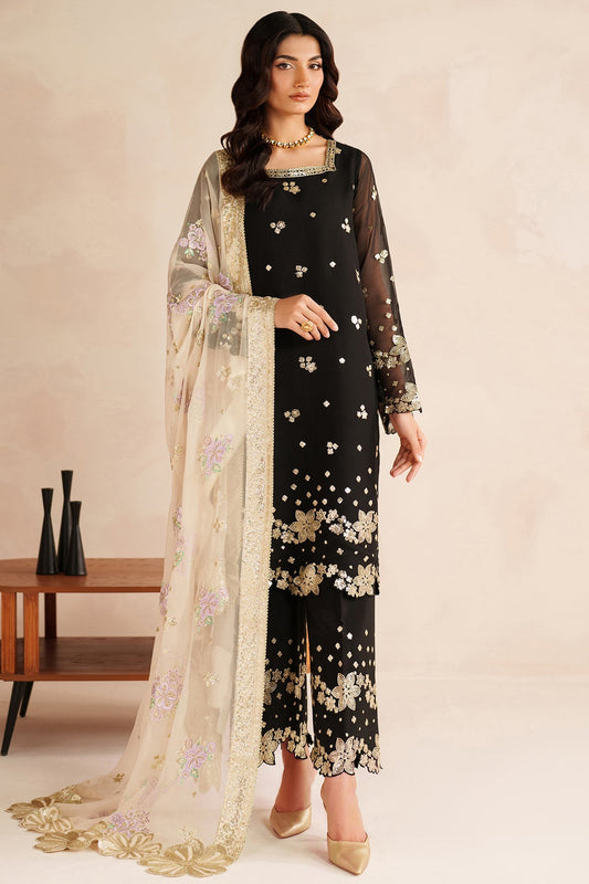 Farasha Gold Shadow Style — Mairaz Three-Piece Suit