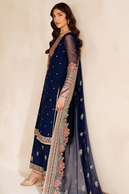 Farasha Style — Mairaz Navy Three-Piece Suit