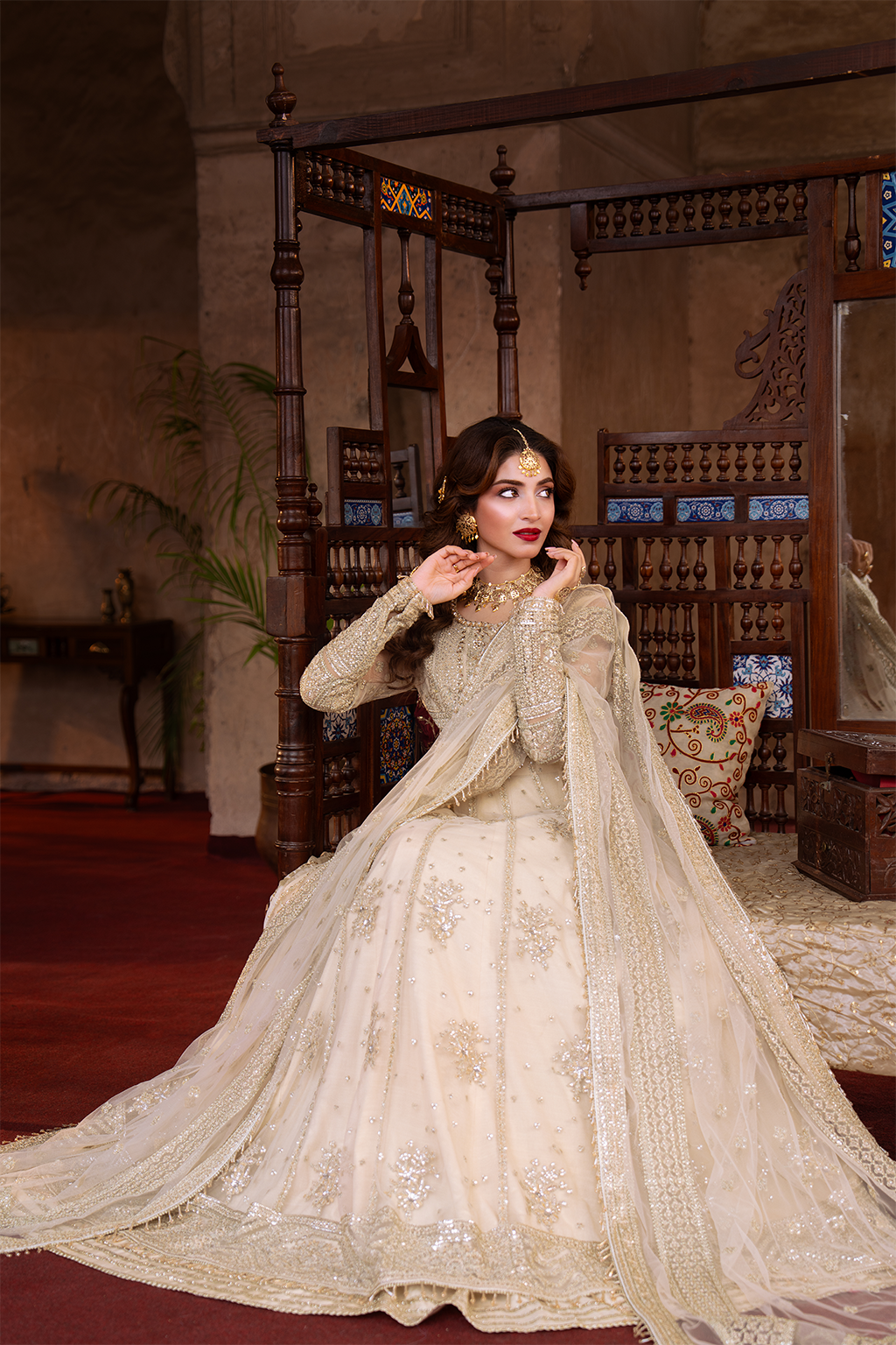Saad Shaikh Noori Style — Mairaz Skin Lehenga