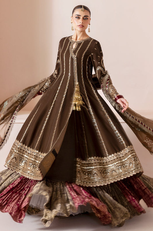 Mairaz Embroidered Velvet Suit — CVF D-04