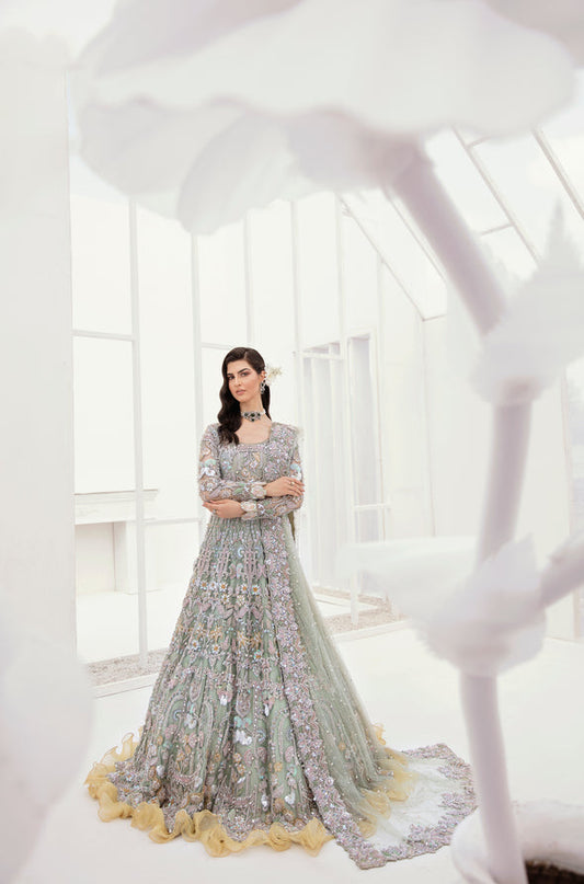 Ahmad Sultan Orchid style — Mairaz pistachio green maxi reference, view 2 of 6