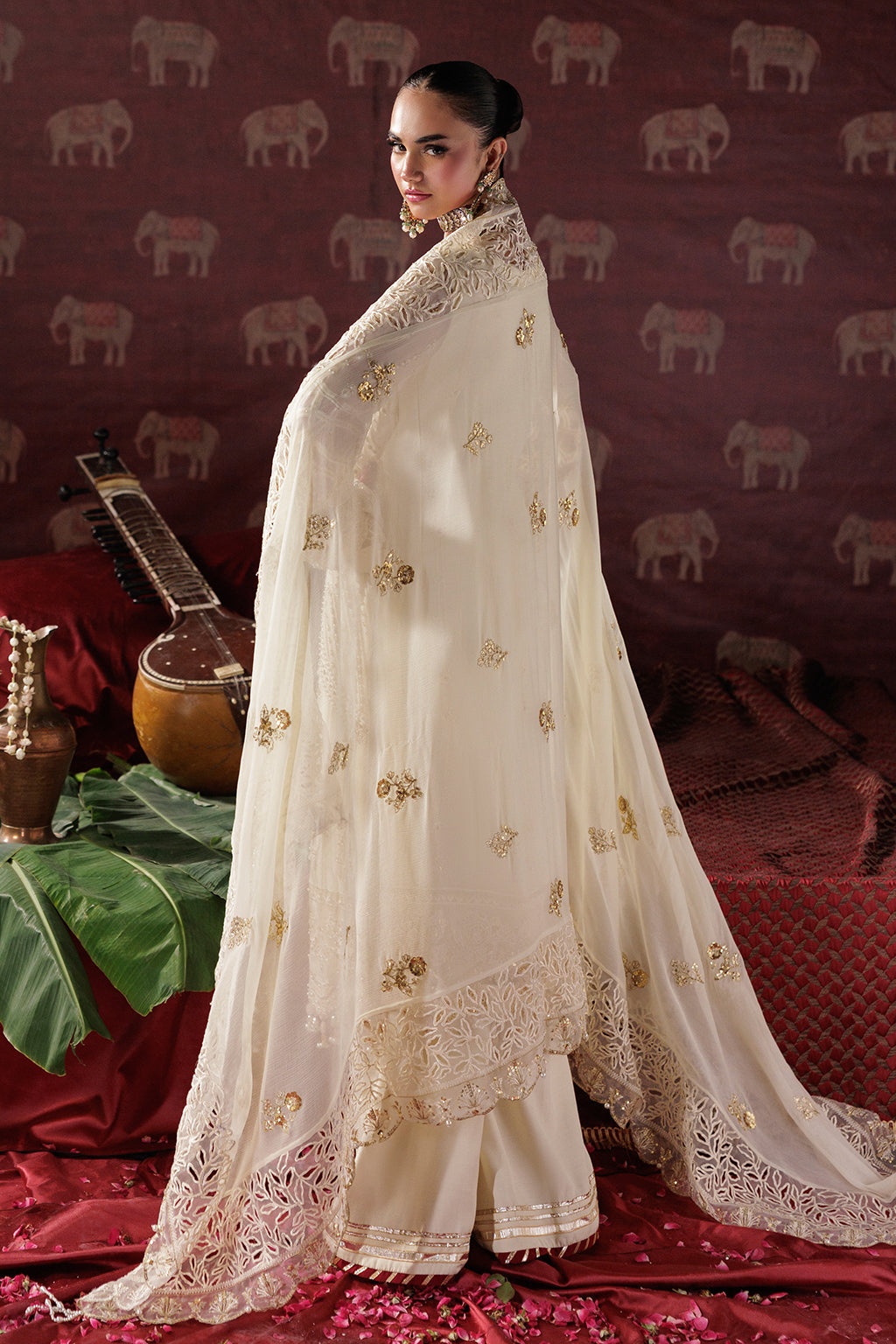 Saad Shaikh D-10 Style — Mairaz Three-Piece Suit