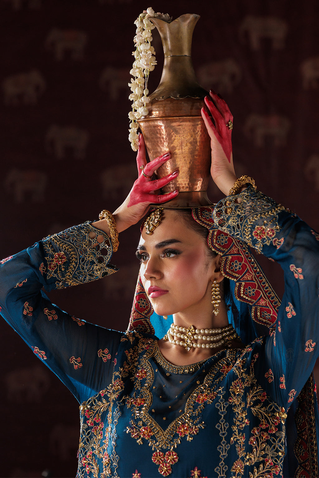 Saad Shaikh D-04 Style — Mairaz Three-Piece Suit