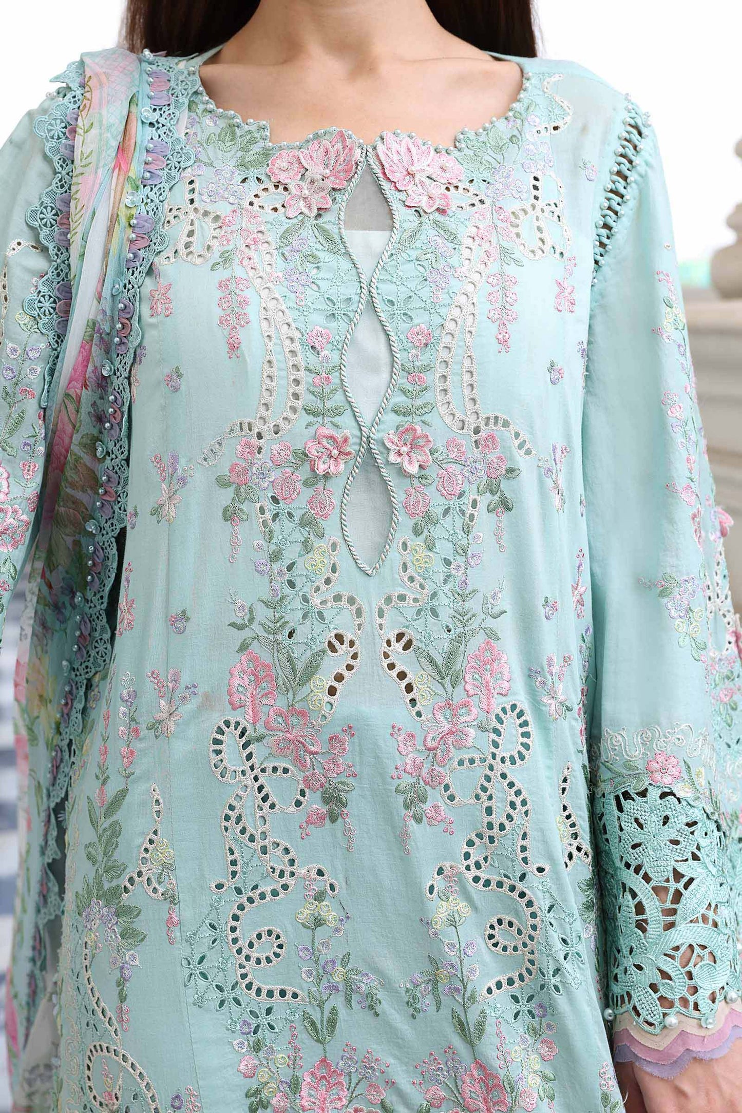 Maria B EL-26-15 Style — Mairaz Lawn Suit