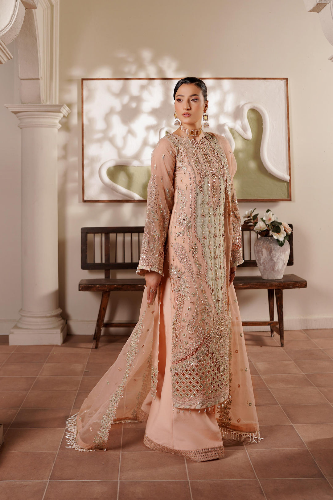 Maryams Lfora-ZEE-1912 Style — Mairaz Three-Piece Suit