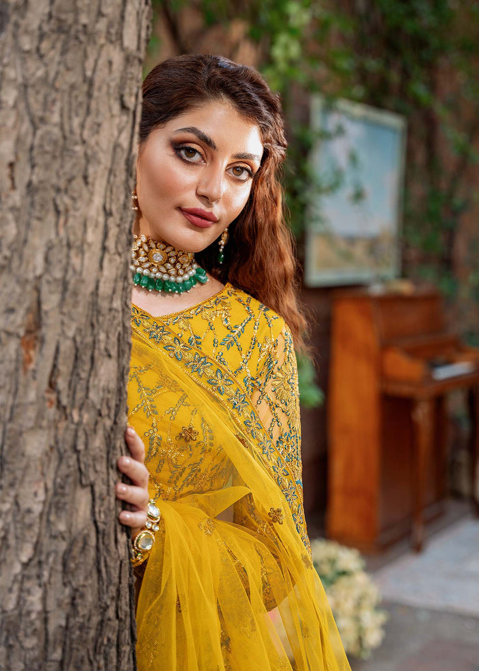 Akbar Aslam Shehernaz U-1491 Style — Mairaz Lehenga