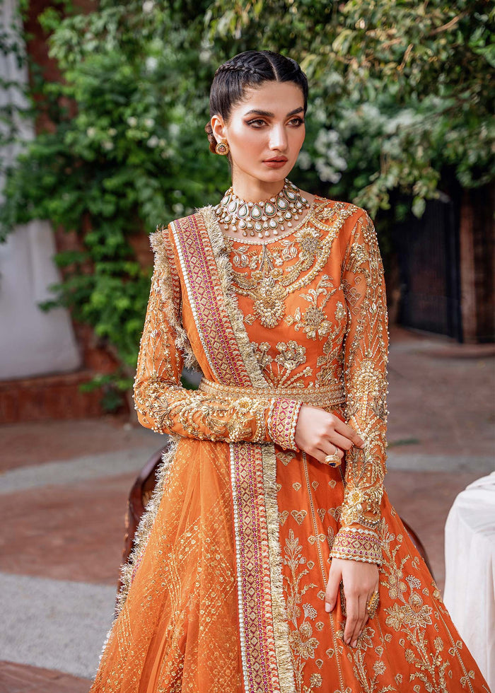 Akbar Aslam Mahjabeen U-1489 Style — Mairaz Lehenga