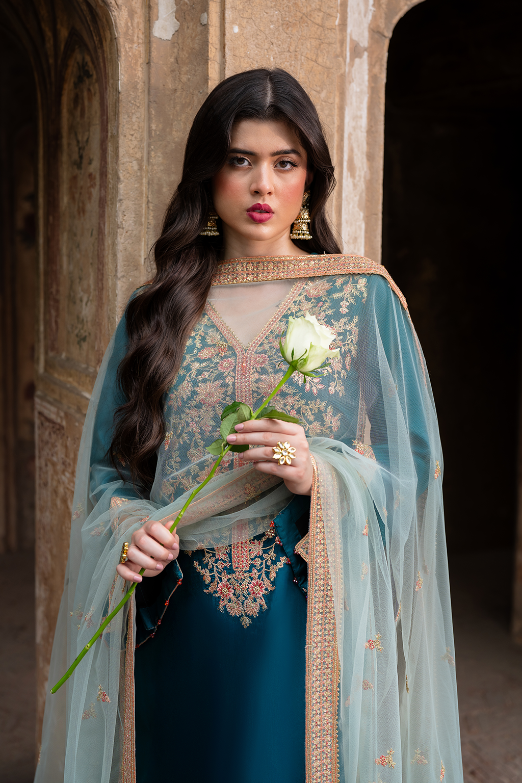 Saad Shaikh Luxe Style — Mairaz Zinc Three-Piece Suit
