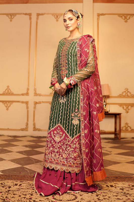 Maryams Nashmia HYT-0601 Style — Mairaz Three-Piece Suit