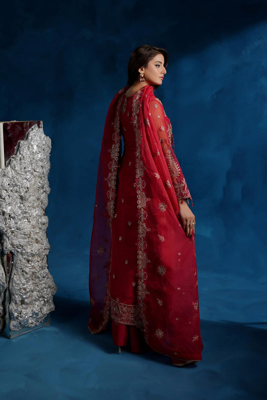Maryams Rameesha TBR-8019 Style — Mairaz Three-Piece Suit