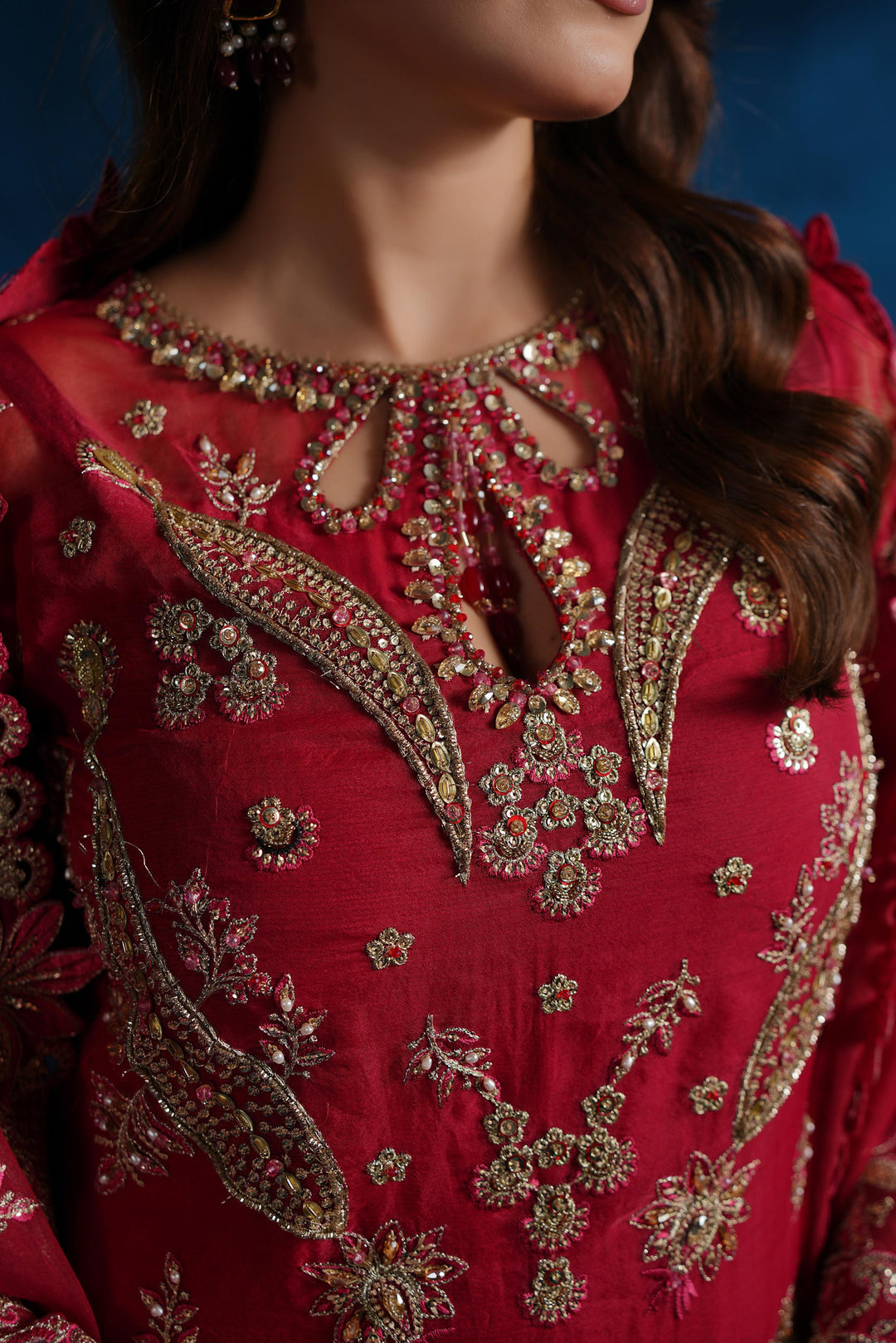 Maryams Rameesha TBR-8019 Style — Mairaz Three-Piece Suit