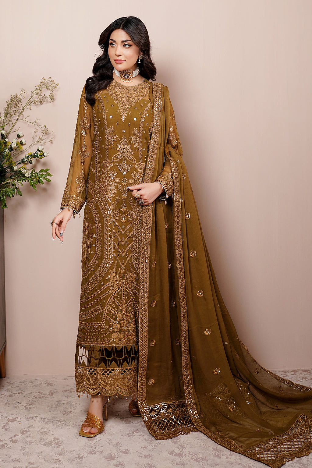 Maryams Dalisay ARZ-8008 Style — Mairaz Three-Piece Suit
