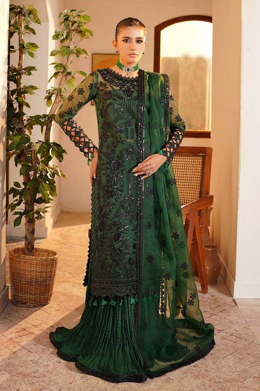 Maryams Shahzeen-HYT-5009 Style — Mairaz Three-Piece Suit