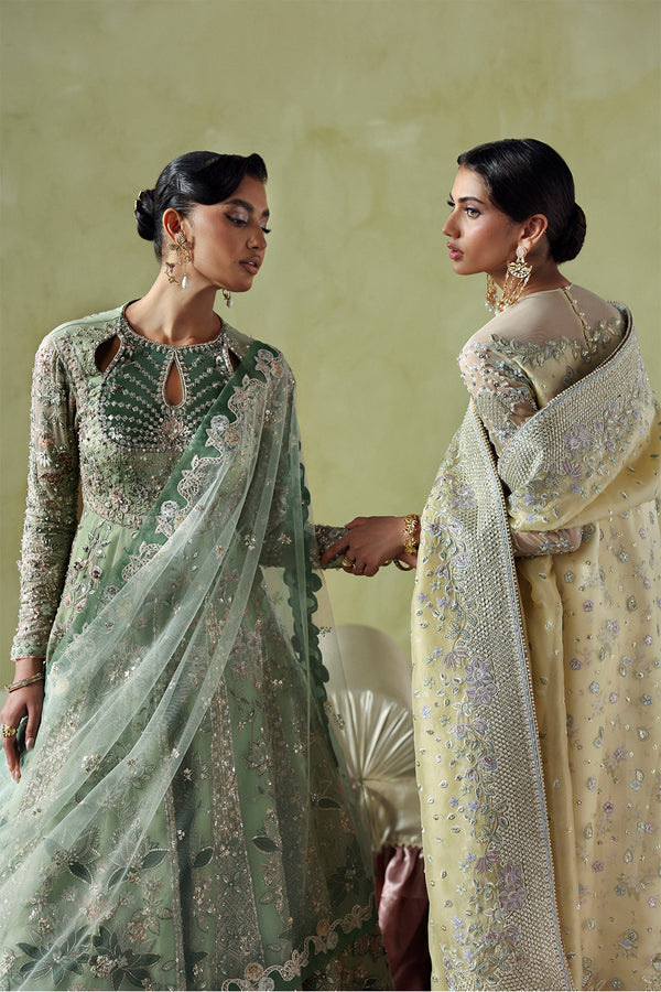 Soraya Lirien Style — Mairaz Mint Green Three-Piece Suit