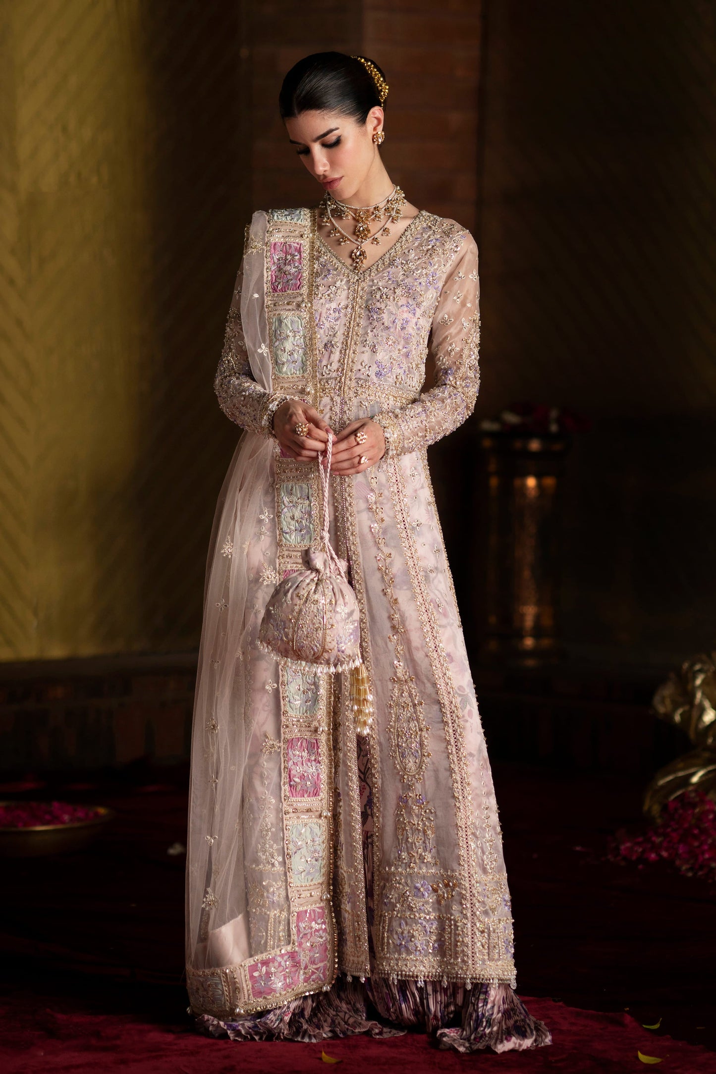 Republic Women Wear Aysel Style — Mairaz Pink Sharara