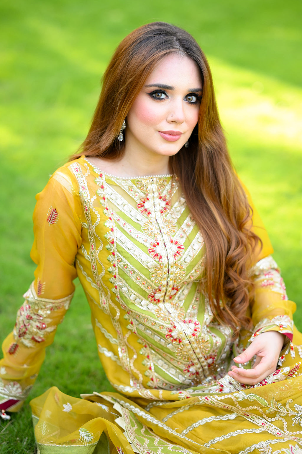 Maryams Najmeh-HYT-5002 Style — Mairaz Three-Piece Suit