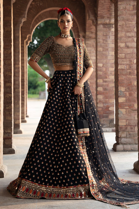 Mina Kashif Fizza Style — Mairaz Lehenga