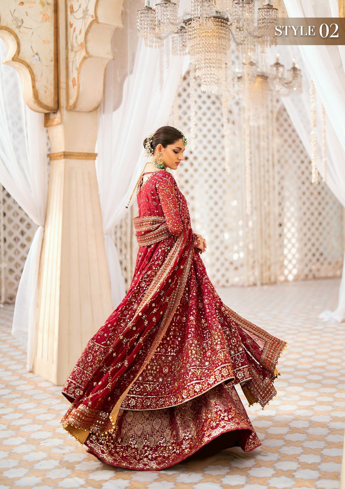 Aik Atelier Wedding Festive Look 01 Style — Mairaz Three-Piece Suit