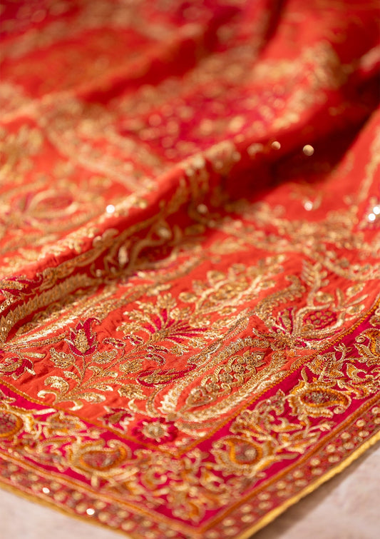 Aik Atelier Style — Mairaz Coral Shawl
