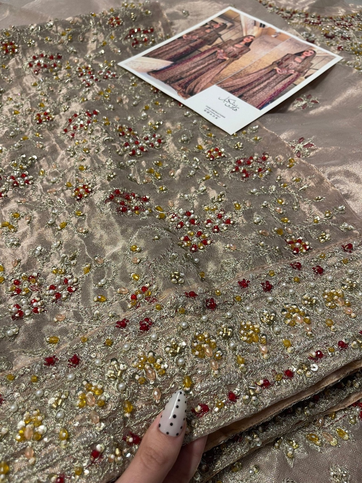 Haris Shakeel – Areeba Style, embroidery and fabric detail 12
