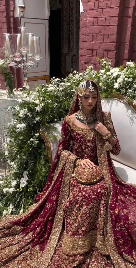 Ishq Series Bridal Ensemble Style, full outfit view 2