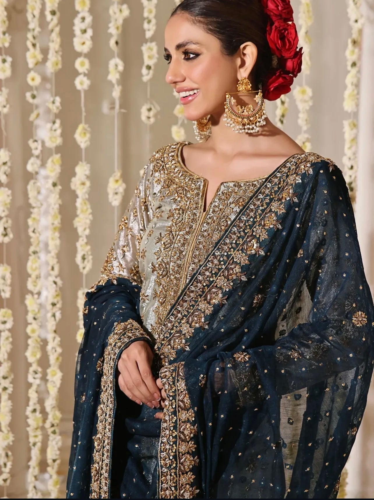 Haris Shakeel – Mahnoor Style, full outfit view 3
