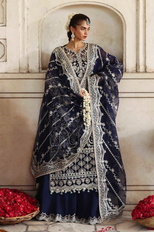Akbar Aslam Neelab Style — Mairaz Three-Piece Suit