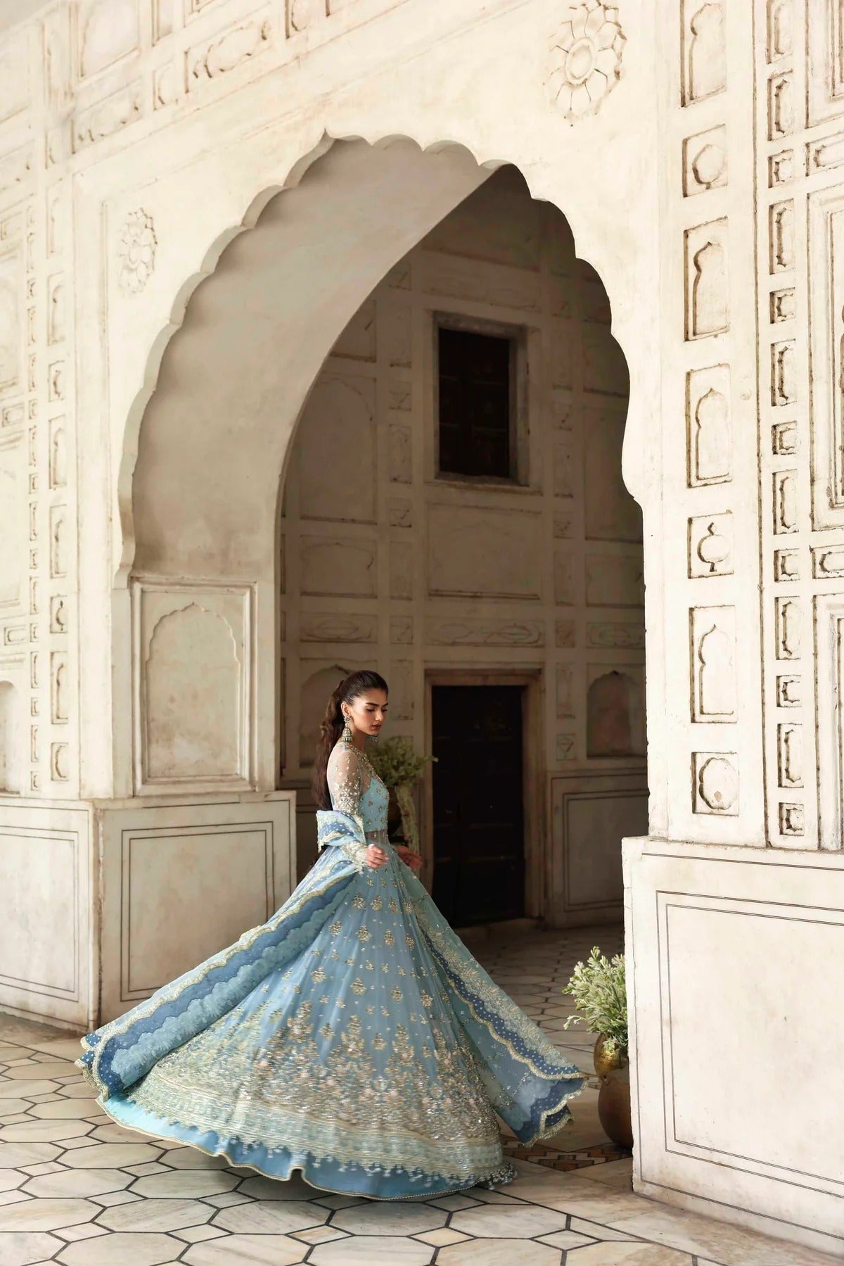 Akbar Aslam Rumul Style — Mairaz Three-Piece Suit