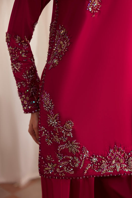 Rosee, made by MAIRAZ — shirt hem embroidery, design reference