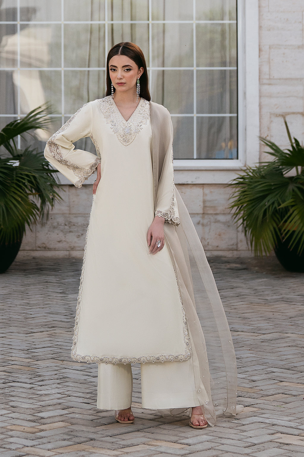 Mohid Shahzad Raw Silk Style