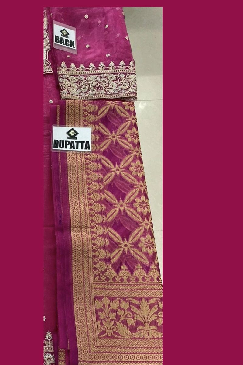 Isfahan Style — Mairaz Pink Salwar Kameez