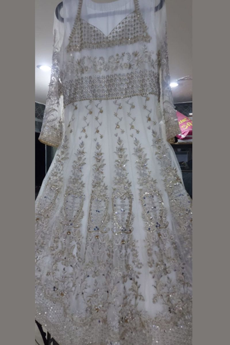 EC21-04 Style — Mairaz White Wedding Maxi
