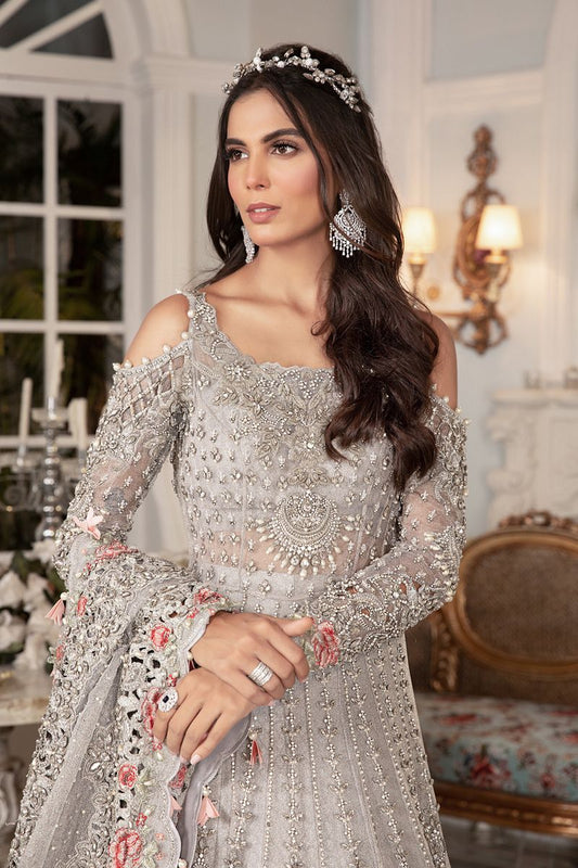 Maria B EX-139 Style — Mairaz Bronze Three-Piece Suit