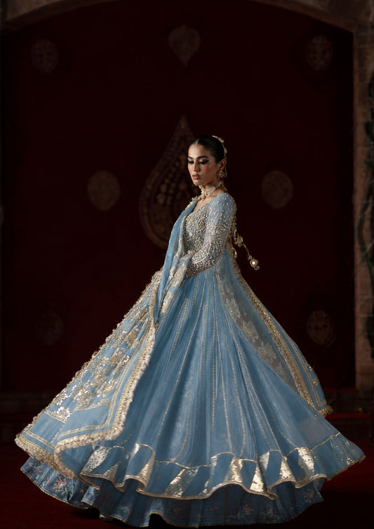 Saad Bin Shahzad Amal Style powder blue full movement view