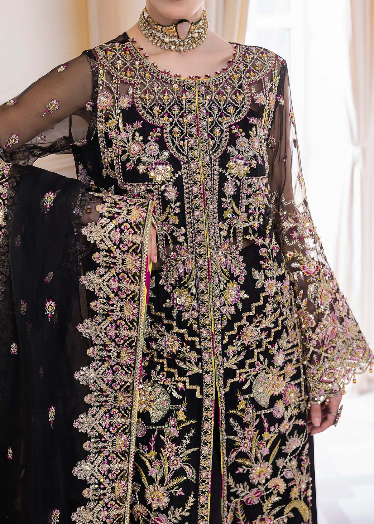 Kanwal Malik Sable — embroidery detail, design reference