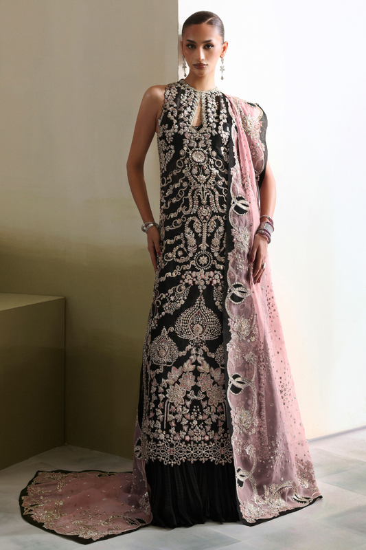 Soraya Myrren reference image — black embellished formal look