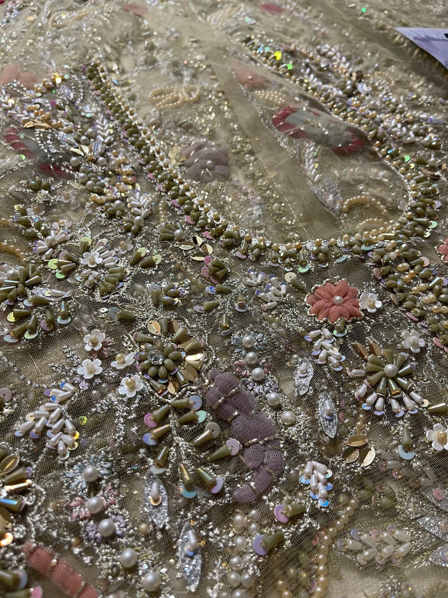 Suffuse Iris Bridal Couture Ensemble reference image 14