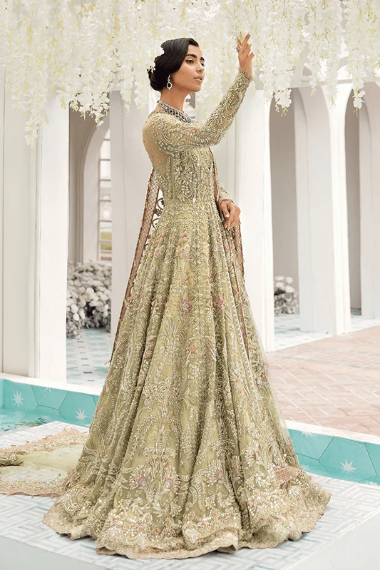 Suffuse Iris Bridal Couture Ensemble reference image 2