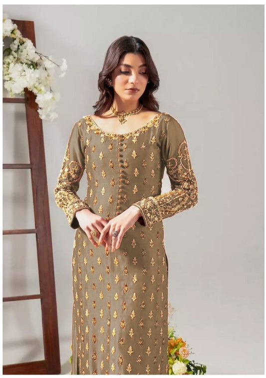 Ahmad Sultan Tangerine Style — Mairaz Brown Three-Piece Suit