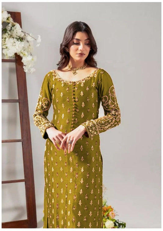Ahmad Sultan Tangerine Style — Mairaz Green Three-Piece Suit