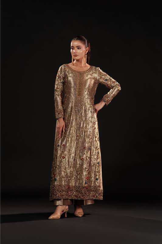 Usama Silk Gilded Mosaic exact original alternate view reference