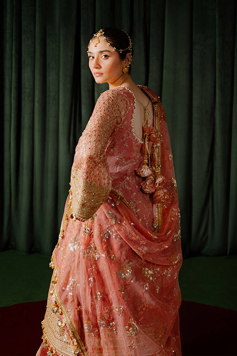 Mohsin Naveed Ranjha Guriya Rani Style full look by MAIRAZ